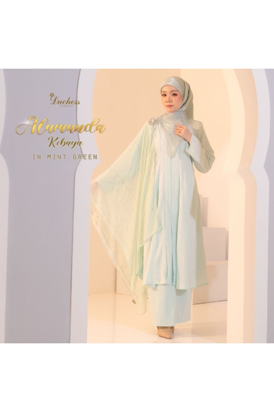 KEBAYA ALAMANDA - MINT GREEN